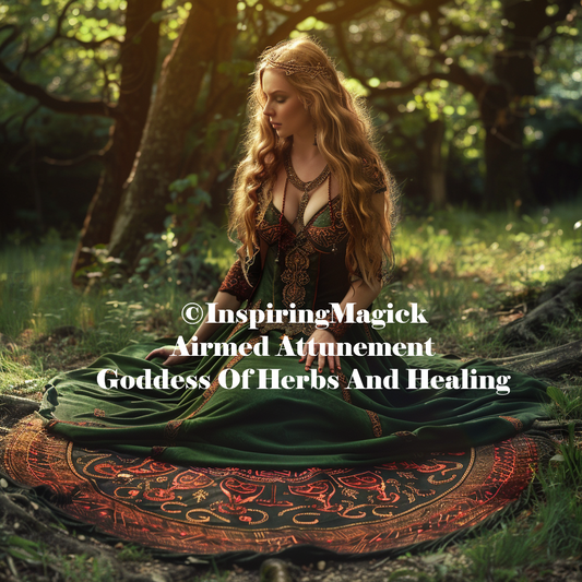 Airmed Attunement Celtic Goddess of Health Herbs And Magick Initiation Attunement