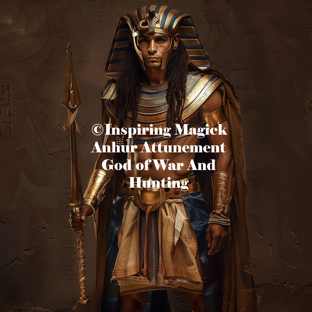 Anhur Attunement. Egyptian God of War and Manipulation