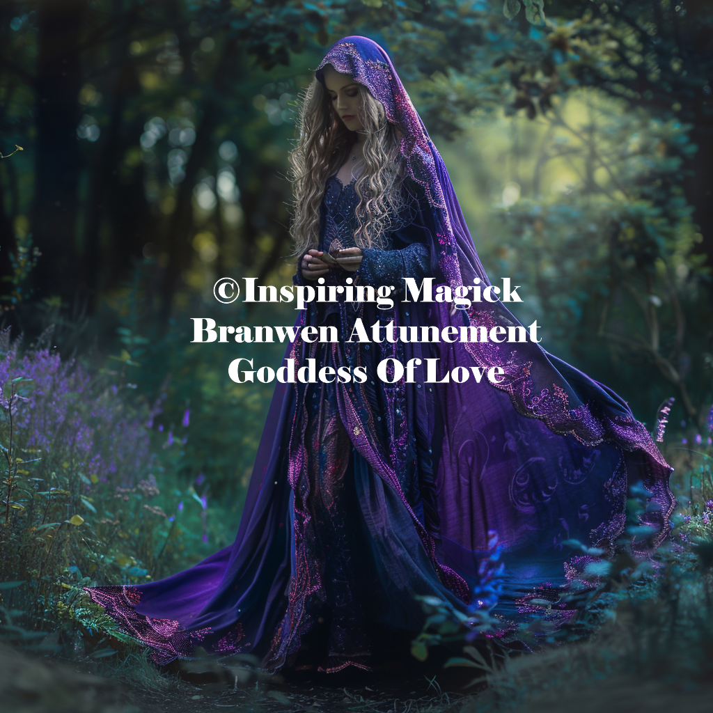 Branwen Attunement. Celtic Goddess Of Love And Beauty