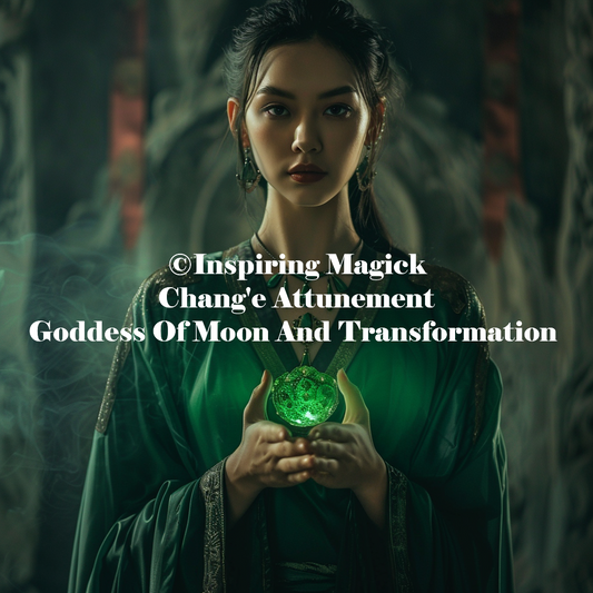 Chang'e Attunement Chinese Lunar Goddess Divine Feminine