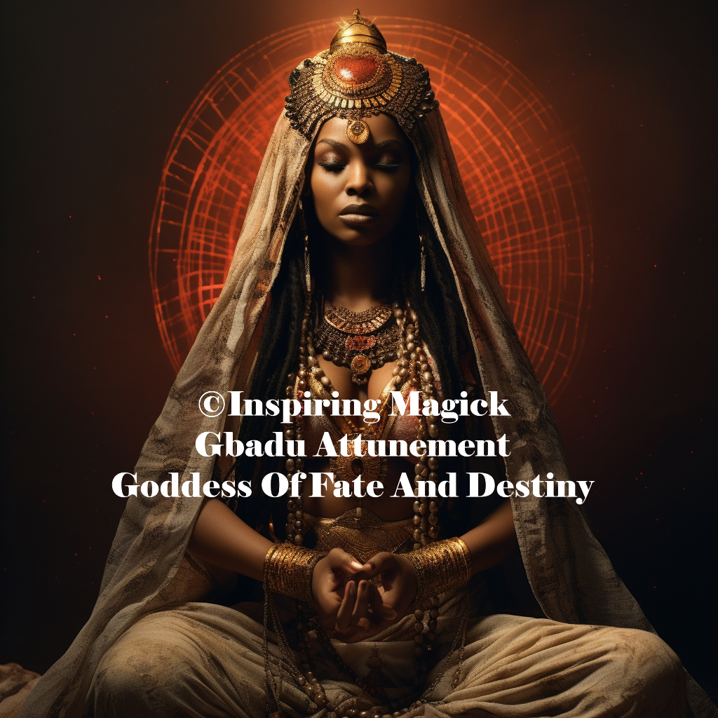 Gbadu Attunement Goddess Of Fate And Divination