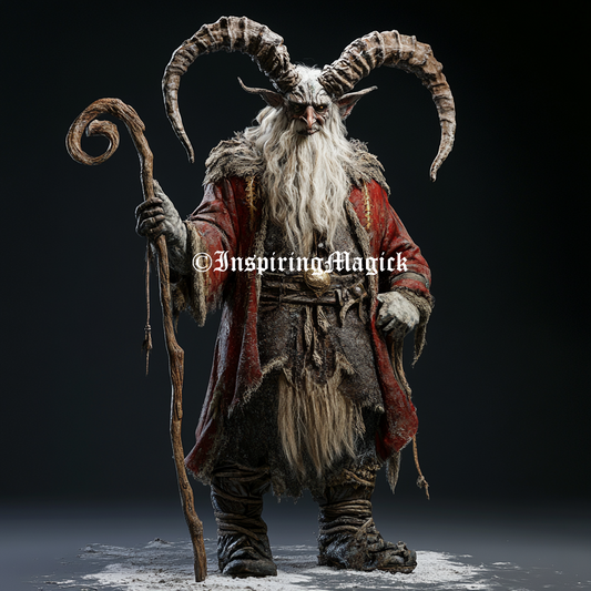 Krampus Attunement Conjuring Krampus Initiation Binding Spirit Guide