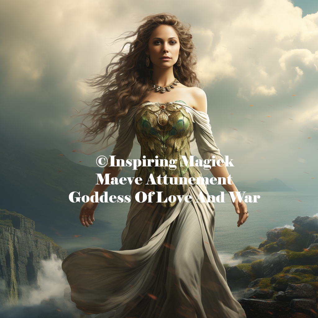Maeve Attunement Celtic Goddess Conjuring Initiation Spirit Guide Spirit Companion
