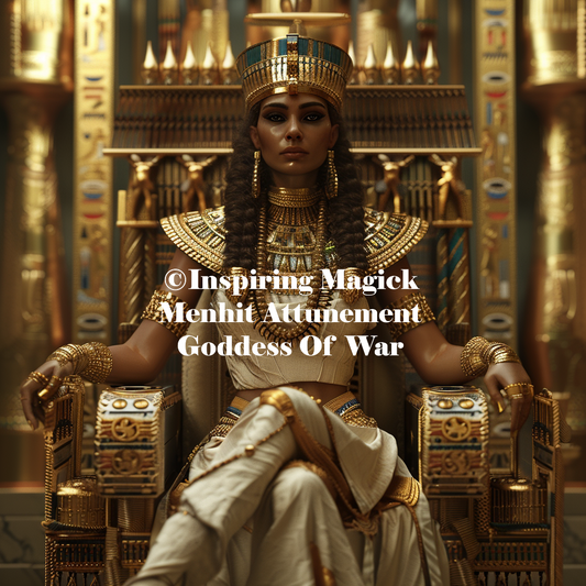 Menhit Attunement Egyptian Goddess Of War