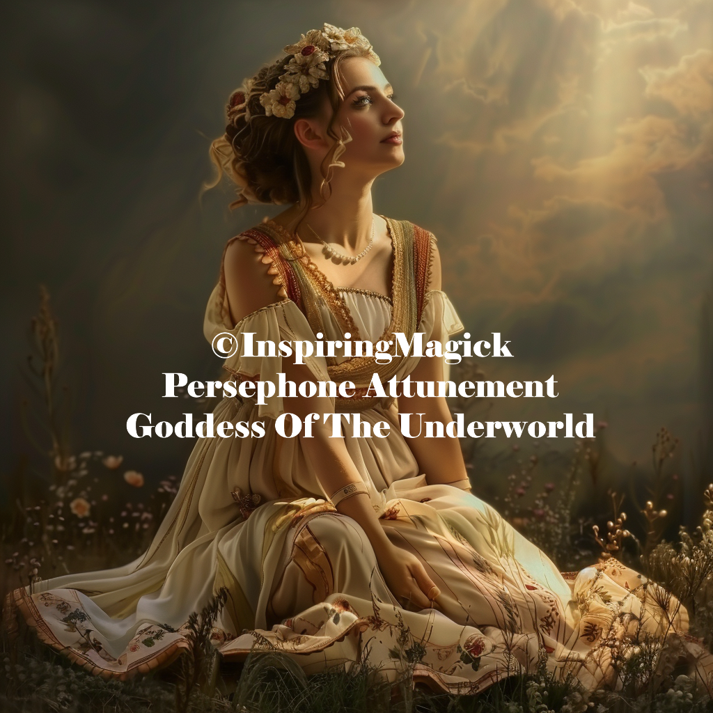 Persephone Attunement Initiation  Greek Goddess Of The Underworld Growth And Transformation