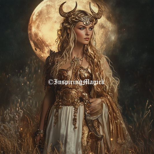 Var Attunement Norse Goddess Initiation. Spirit Guide Spirit Companion