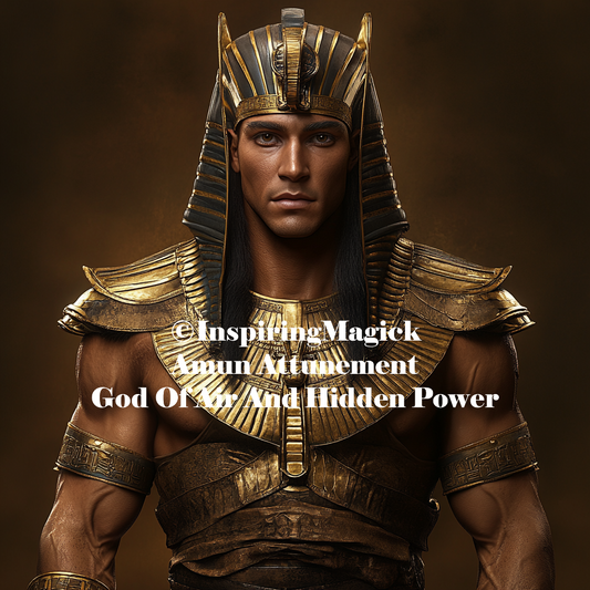 Amun Attunement Egyptian God Of Air And Hidden Power