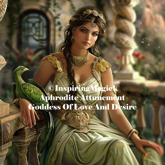Aphrodite Attunement. Conjuring Initiation. Goddess Of Love And Desire