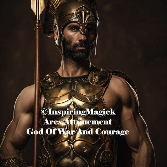Ares Attunement. Greek God Of War And Battle