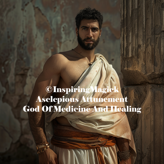 Asclepius Attunement. Greek God Of Healing And Medicine