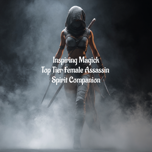 Top Tier Female Assassin Spirit Companion Distance Binding PDF Delivery