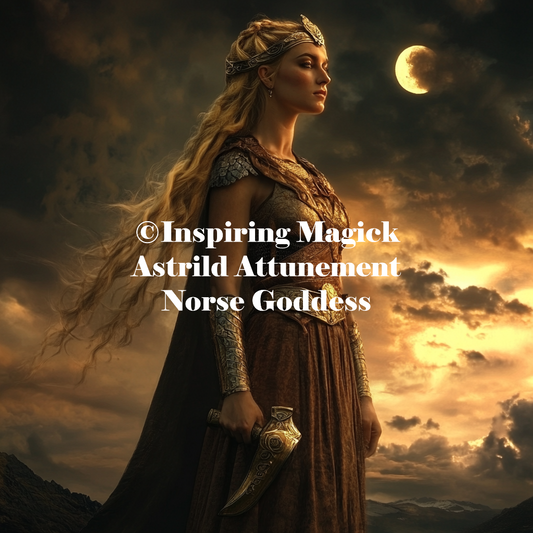 Astrild Attunement  Norse Goddess Of Love Conjuring Binding Spirit Guide Spirit Companion