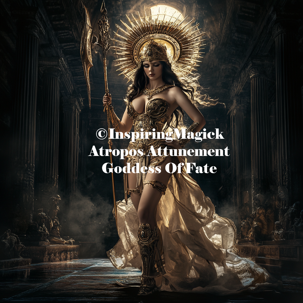 Atropos Attunement Greek Goddess Of Fate And Finality