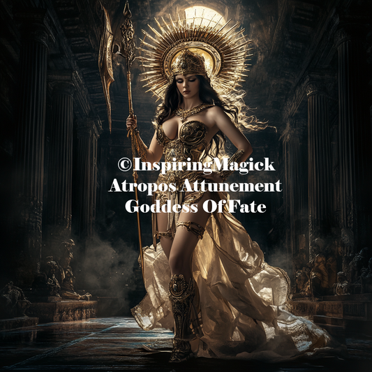 Atropos Attunement Greek Goddess Of Fate And Finality
