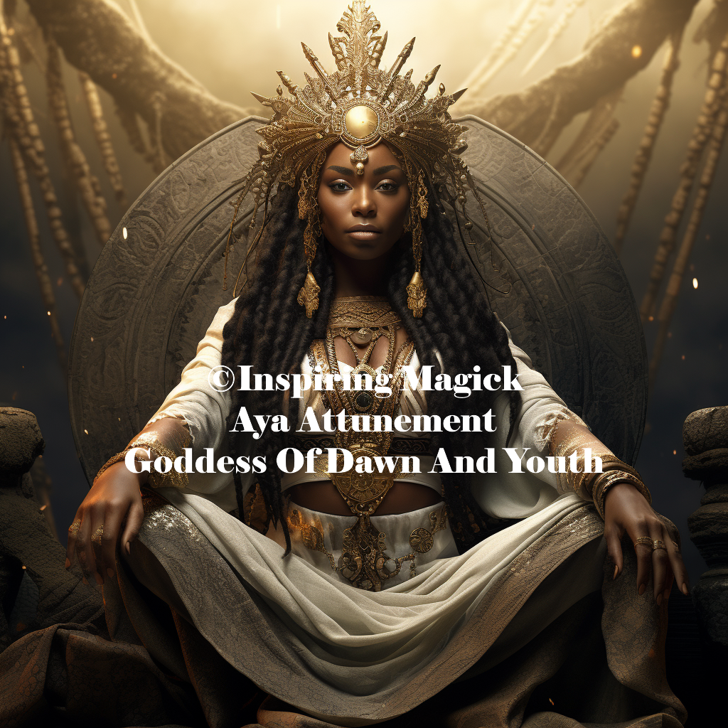 Aya Attunement Goddess Of Dawn And Youth