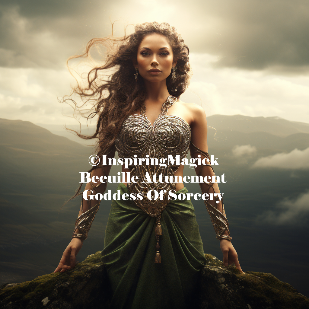 Becuille Attunement Celtic Goddess Initiation  Conjuring Initiation Spirit Guide Spirit Companion