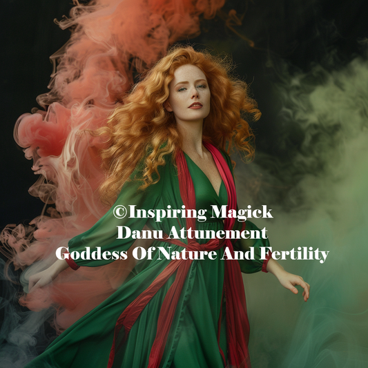 Danu Attunement. Irish Goddess of Nature.