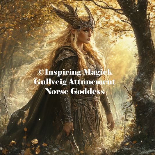 Gullveig Attunement Norse Goddess Conjuring Spirit Guide Spirit Companion