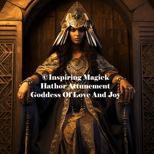 Hathor Attunement. Egyptian Goddess Of Love And Sensuality