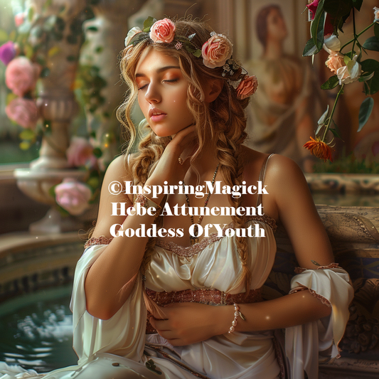 Hebe Attunement. Greek Goddess Of Youth
