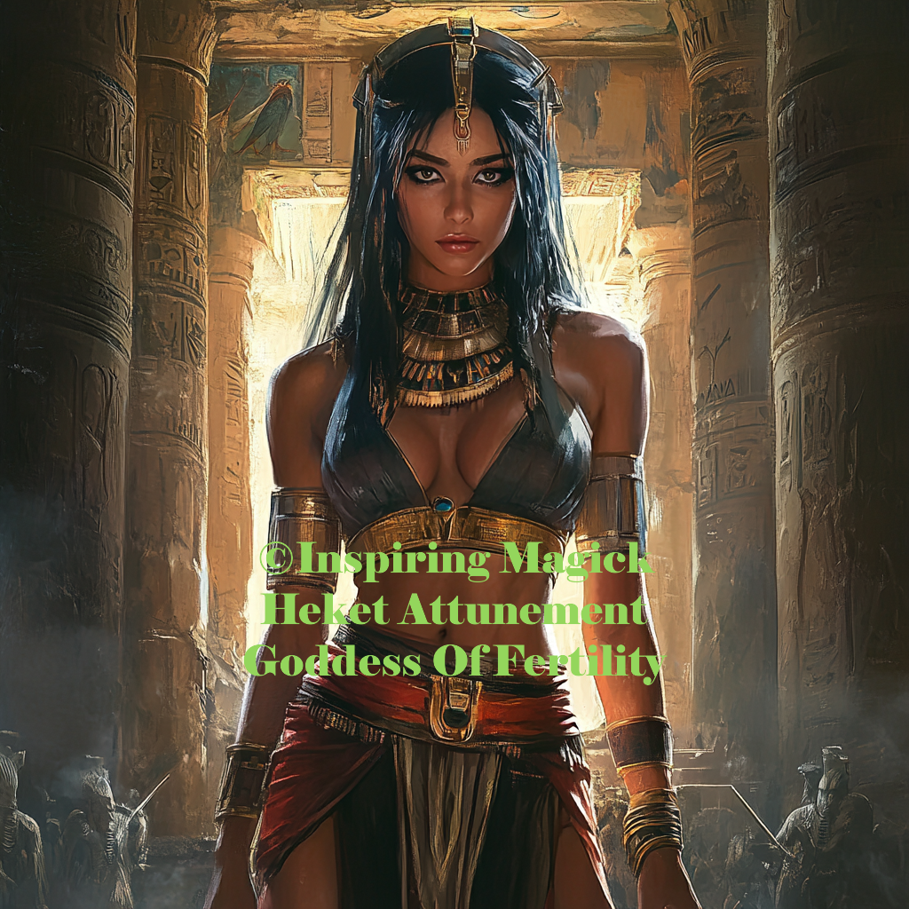 Heket Attunement Egyptian Goddess Of Fertility And Creation