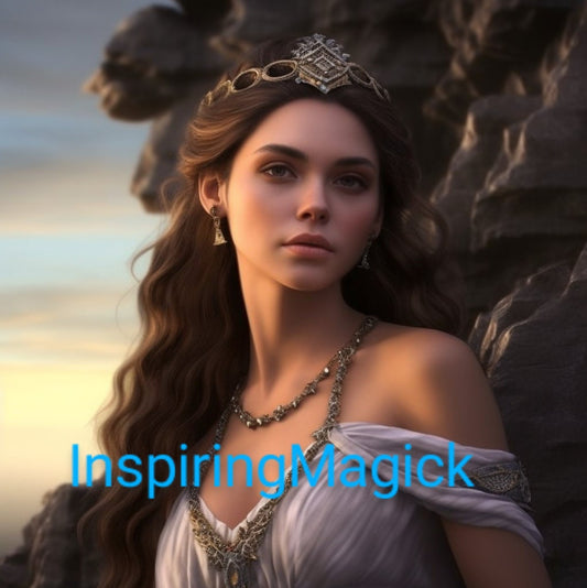 Female Genie Hahab Connection Conjuring Binding