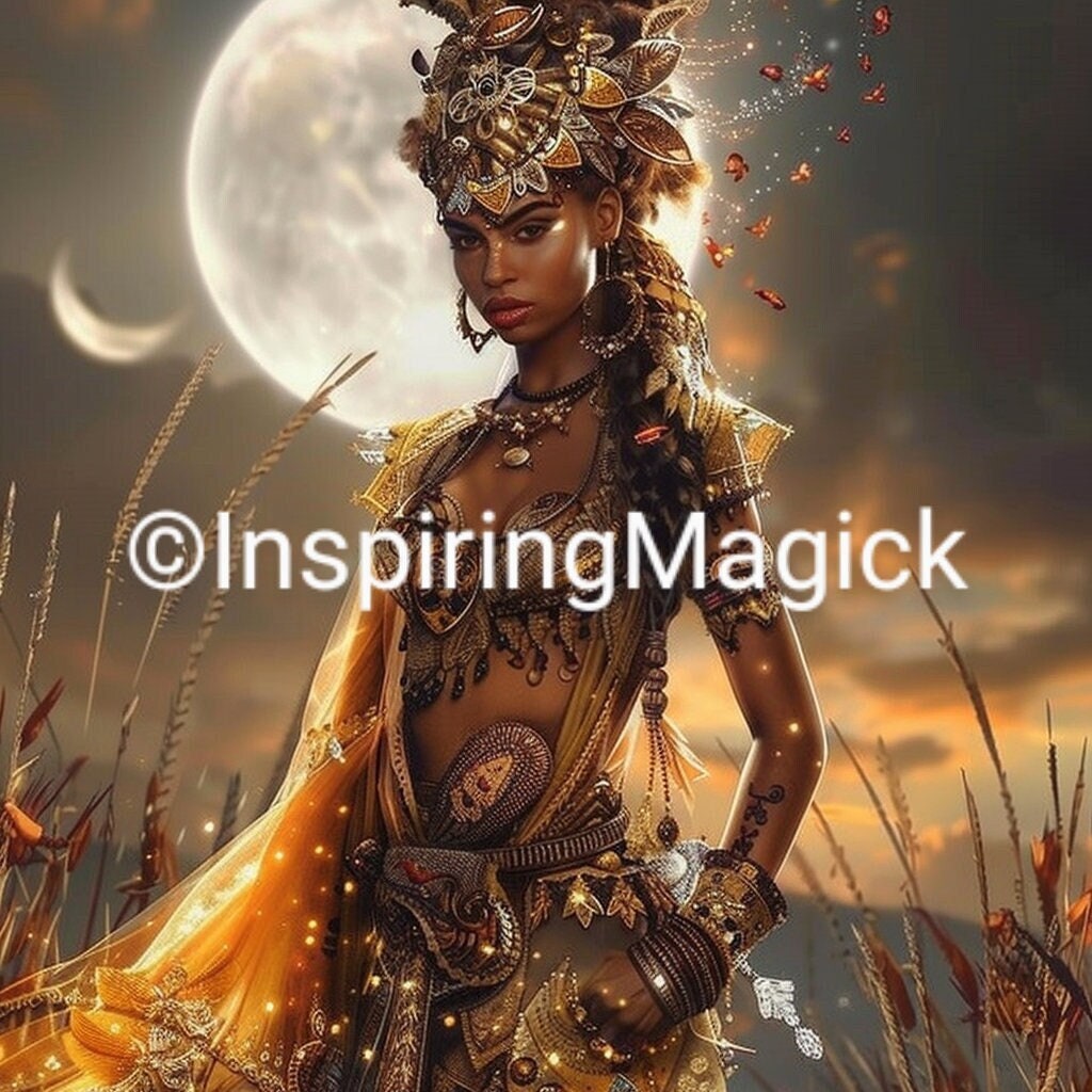 Madame Lalinn Attunement Initiation  Voodoo Loa of Luck Fertility Lunar Magic Beauty Spirit Guide Spirit Companion