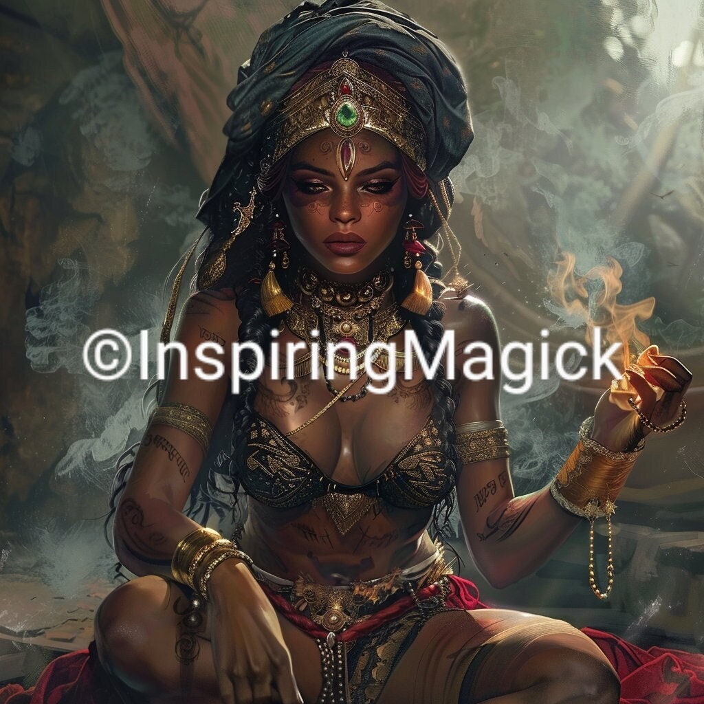 Erzulie Mapyan Attunement. Voodoo Loa of Justice and Revenge