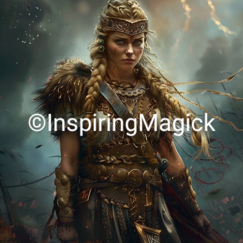 Thrud Attunement Initiation Norse Goddess Of War And Protection Conjuring Binding Spirit Guide Spirit Companion