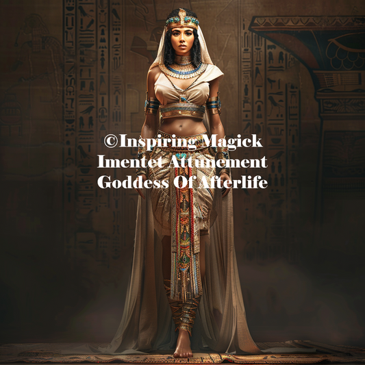Imentet Attunement Egyptian Goddess Of Afterlife and Transition