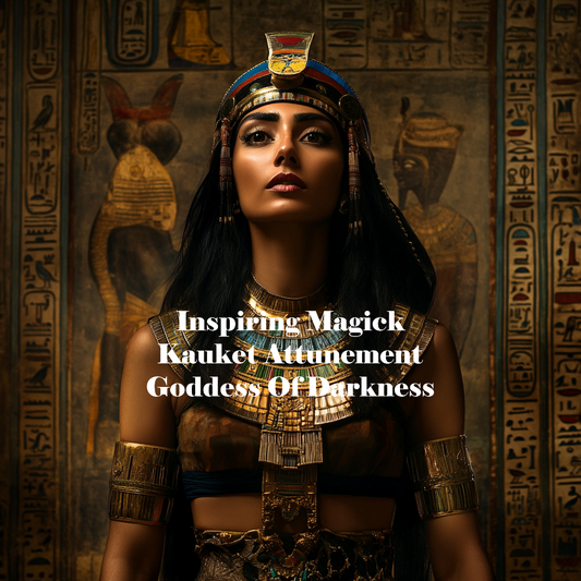 Kauket Attunement Egyptian Goddess Of The Darkness