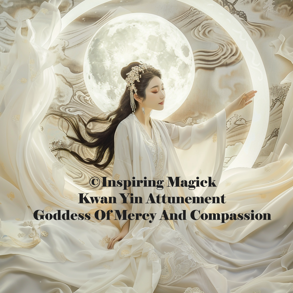 Kwan Yin Attunement Chinese Goddess Of Mercy And Compassion
