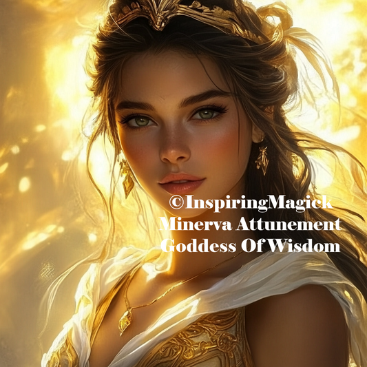 Minerva Attunement. Goddess Of Wisdom