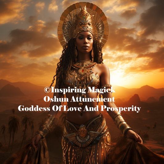 Oshun Attunement Orisha Of Love And Prosperity