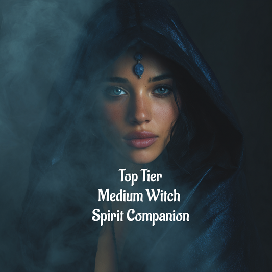 Top Tier Female Medium Witch Spirit Companion Distance Binding