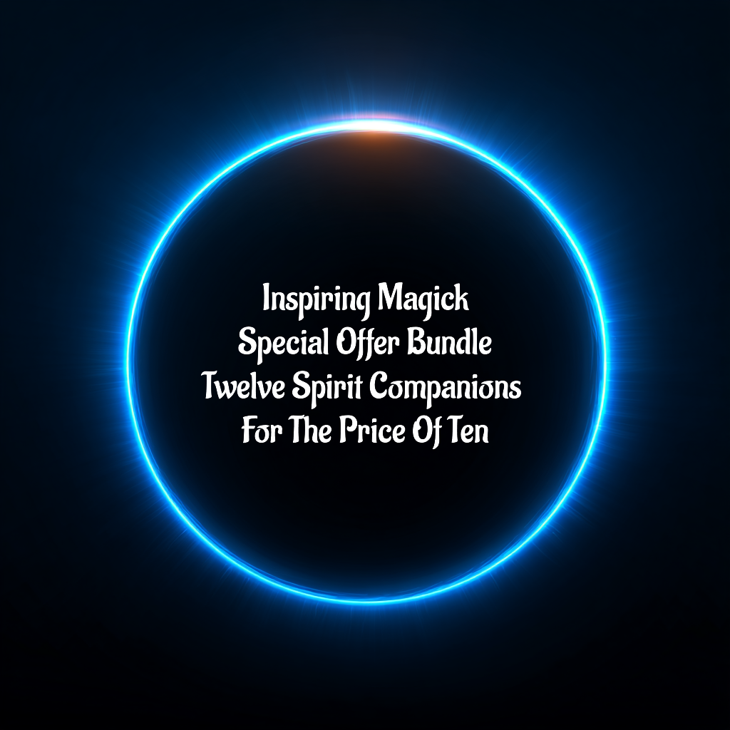 Twelve Spirits Spirits For The Price Of Ten Spirit Companion Bundle Distance Binding (Copy)